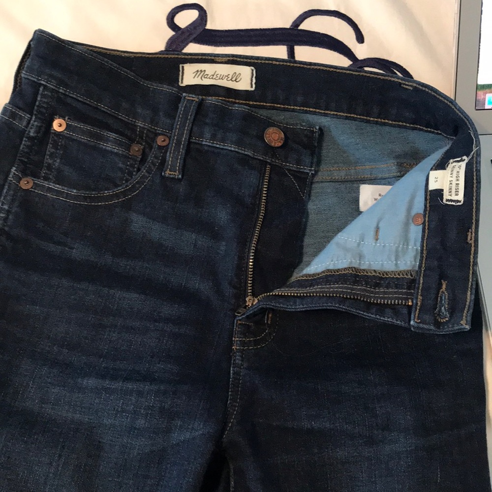 Madewell 10” High Riser Skinny Skinny Jeans